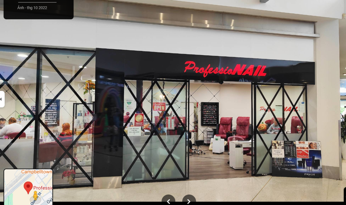 SHOP PROFESSIONAILS – CAMPBELLTOWN (Trong Mall) TUYỂN THỢ NAILS CÓ KINH NGHIỆM