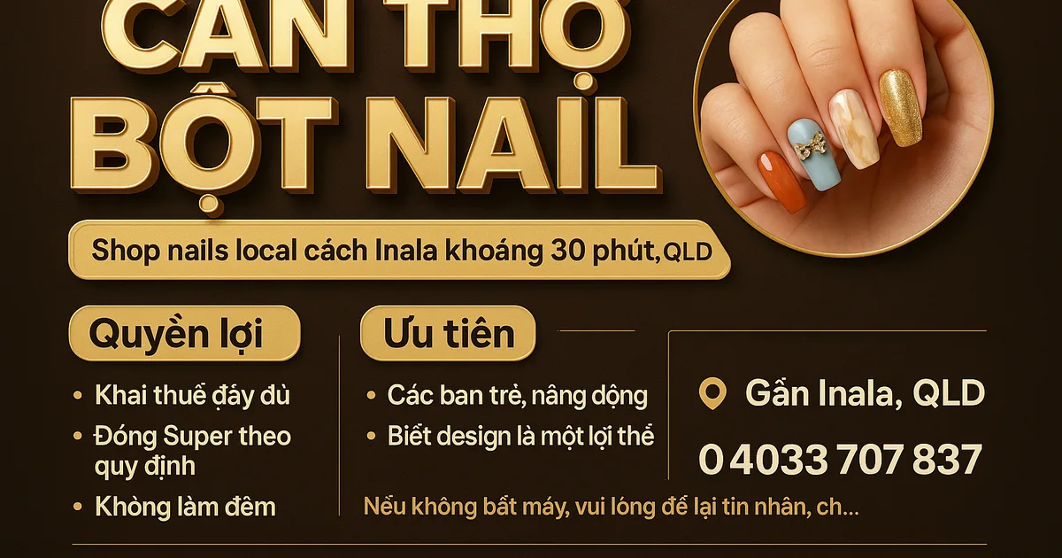 CẦN THỢ BỘT – GẦN INALA, QLD