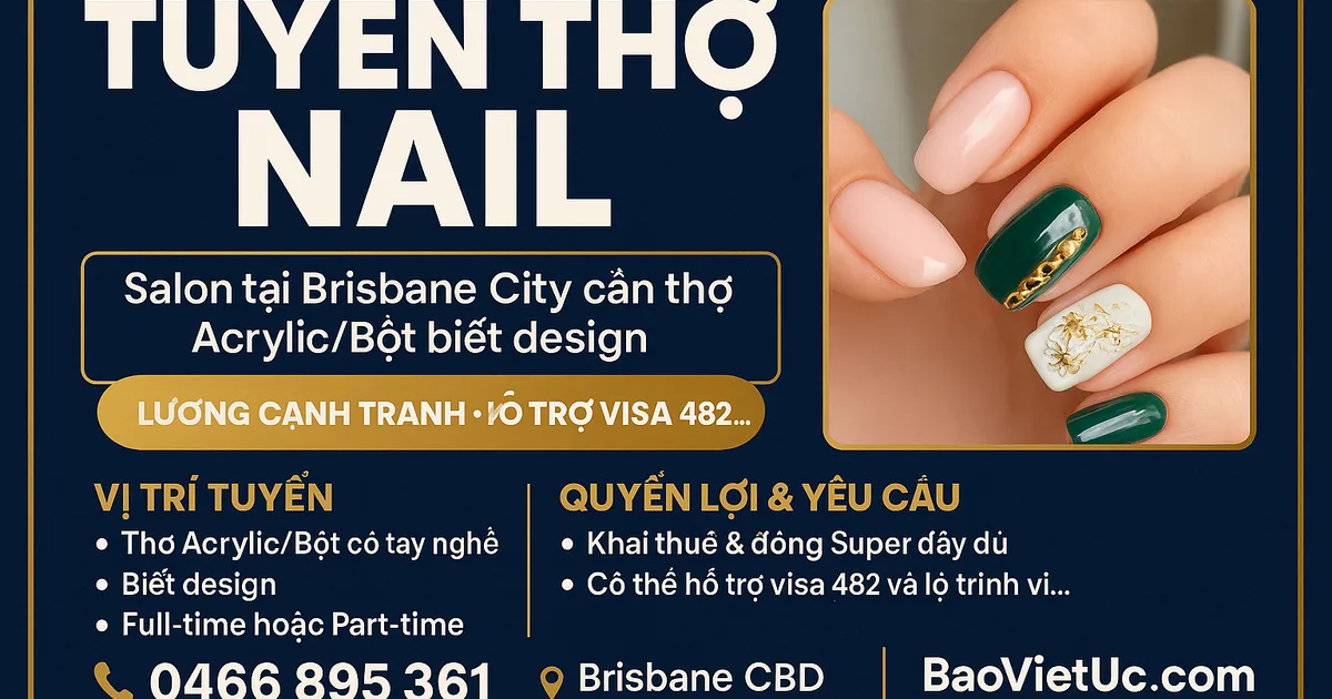 TUYỂN THỢ NAIL